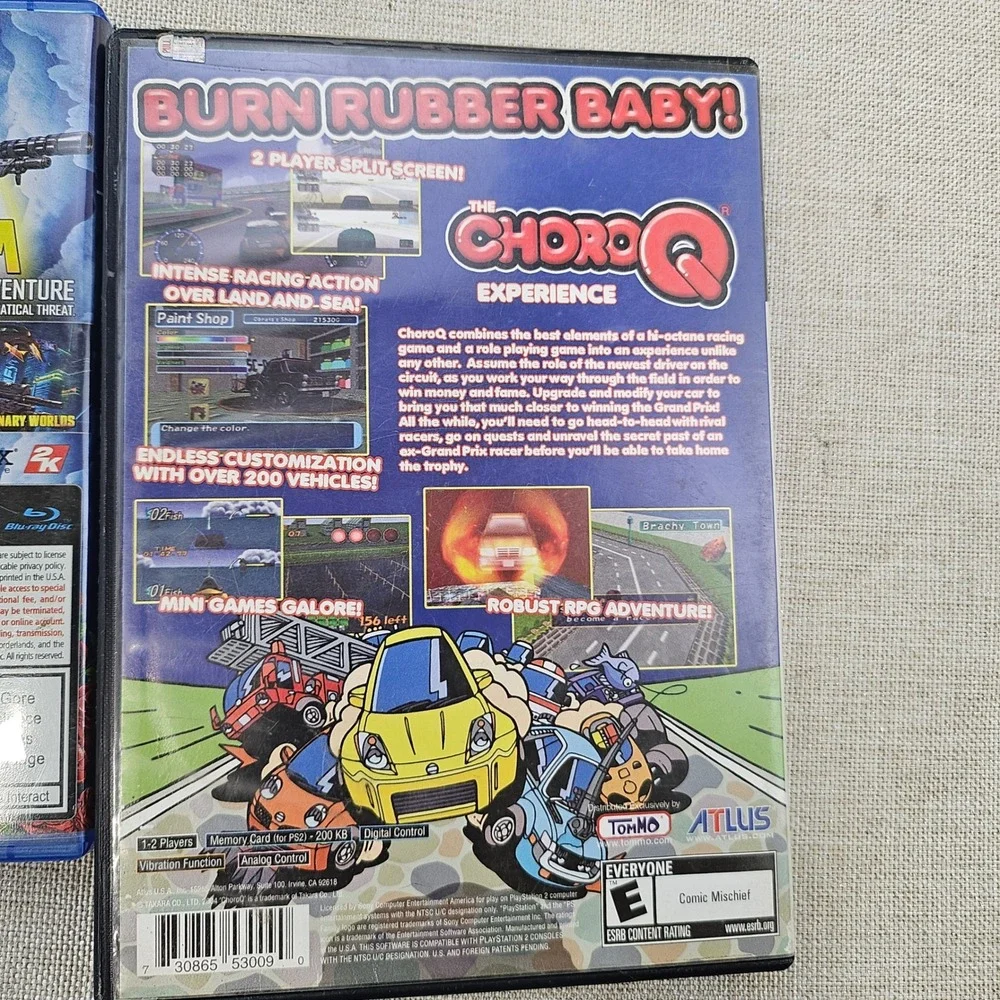Sony PlayStation Case Lot Borderlands 3 PS4 ChoroQ PS2 Cases Only NO DISC